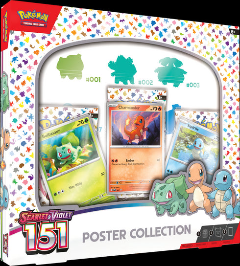 Pokémon TCG: S&V: 151 - Poster Collection (Ingles)
